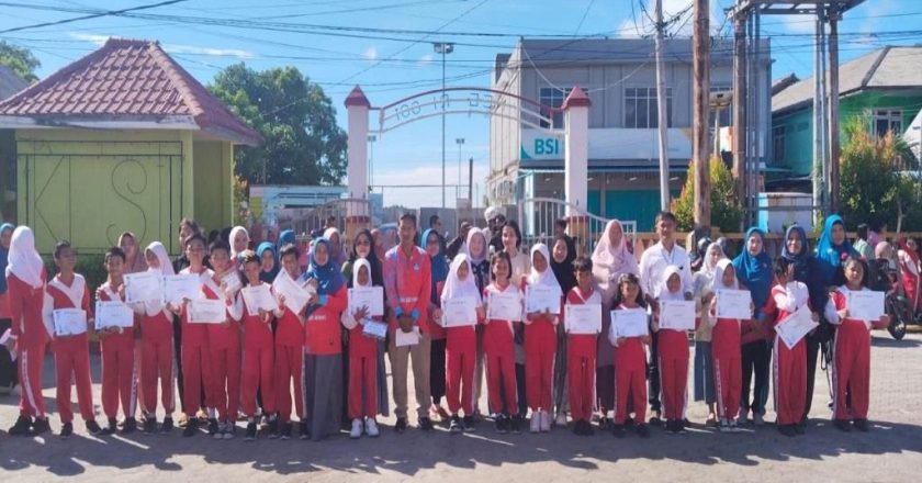 Gerakan Ayah Mengambil Rapor SDN 001 Ranai Natuna Sukses